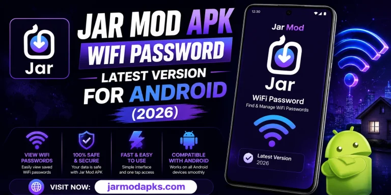 Jar Mod APK WiFi Password Latest Version for Android (2026)