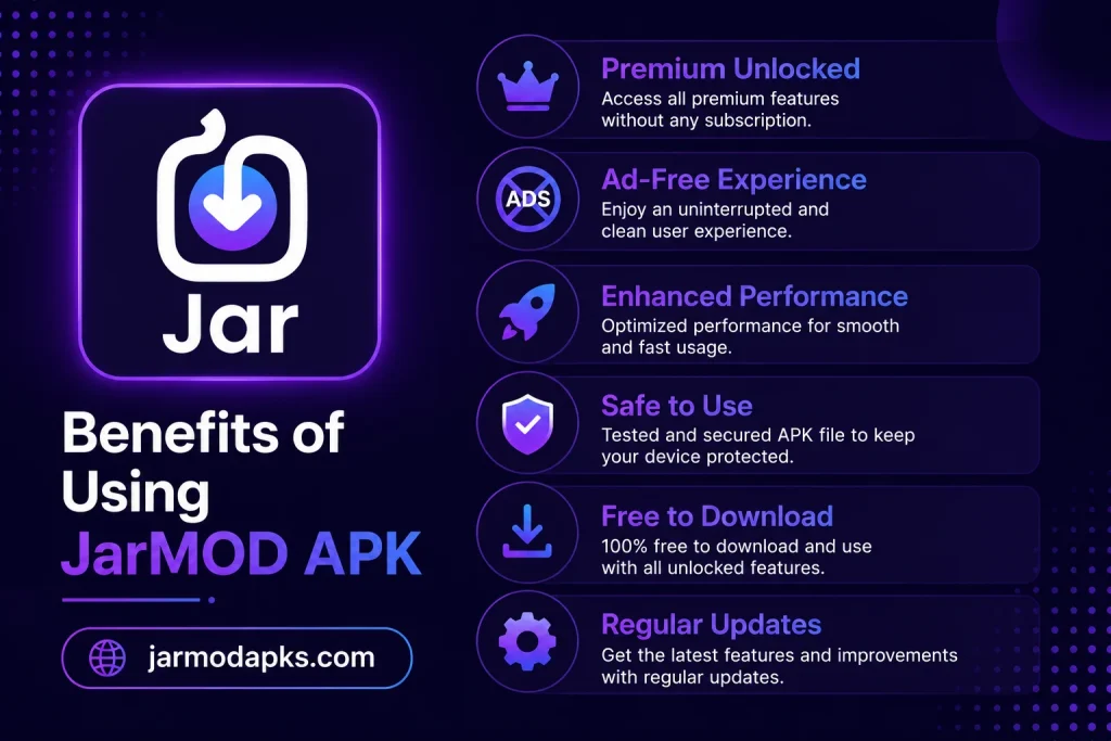 Benefits of Using JarMOD APK