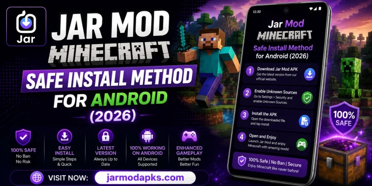 Jar Mod Minecraft Safe Install Method for Android (2026)